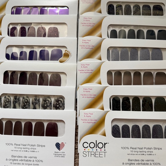 Color Street Nail Polish Strips Collection